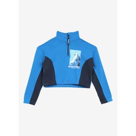Discovery Expedition D3WG-SWT22 Saks Baskılı Kız Çocuk Sweatshirt