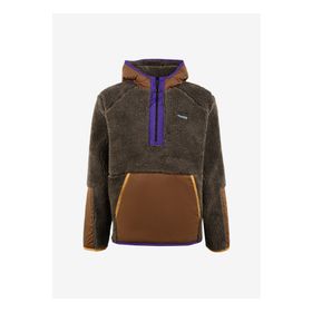 Discovery Expedition D3WM-SWT24 Kahve Kapüşonlu Blok Erkek Sweatshirt
