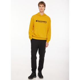 Discovery Expedition D3WM-SWT28 Hardal Kapüşonlu Nakışlı Erkek Sweatshirt