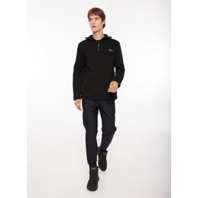 Discovery Expedition D3WM-SWT40 Siyah Bato Yaka Erkek Sweatshirt