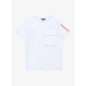 Discovery Expedition D4SB-TST3032 Beyaz Baskılı Erkek T-Shirt