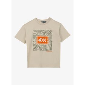 Discovery Expedition D4SB-TST3042 Bej Baskılı Erkek T-Shirt