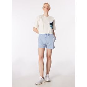 Discovery Expedition D4SL-SHT3023 Mavi Kadın Sweat Şort