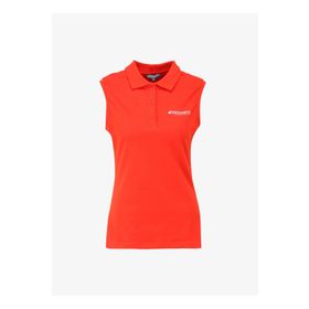 Discovery Expedition D4SL-TST3036 Nar Çiçeği Kadın Polo Yaka Basic Polo T-Shirt
