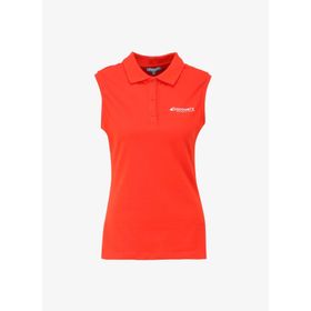 Discovery Expedition D4SL-TST3036 Nar Çiçeği Kadın Polo Yaka Basic Polo T-Shirt