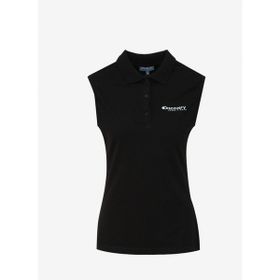 Discovery Expedition D4SL-TST3036 Siyah Kadın Polo Yaka Basic Polo T-Shirt