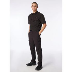 Discovery Expedition D4SM-PNT3202 Siyah Erkek Lastikli Su İtici Outdoor Pantolonu