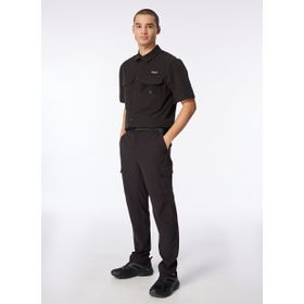 Discovery Expedition D4SM-PNT3202 Siyah Erkek Lastikli Su İtici Outdoor Pantolonu
