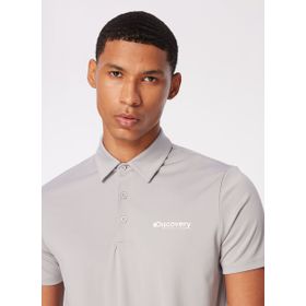 Discovery Expedition D4SM-TST3242 Gri Erkek Polo Yaka Basic Polo T-Shirt
