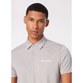Discovery Expedition D4SM-TST3242 Gri Polo Yaka Basic Erkek T-Shirt