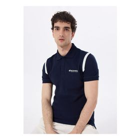 Discovery Expedition D4SM-TST3245 Lacivert Erkek Polo Yaka Basic Polo T-Shirt