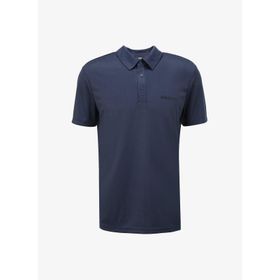Discovery Expedition D4SM-TST3247 Düz İndigo Polo Erkek T-Shirt
