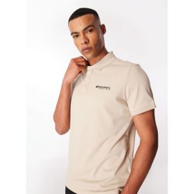 Discovery Expedition D4SM-TST3248 Bej Erkek Polo Yaka Basic Polo T-Shirt