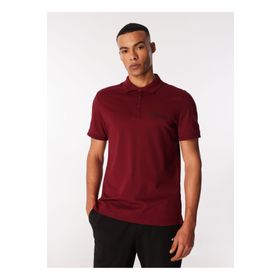 Discovery Expedition D4SM-TST3248 Bordo Erkek Relaxed Fit Polo T-shirt