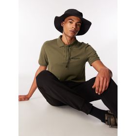 Discovery Expedition D4SM-TST3248 Haki Erkek Relaxed Fit Polo T-Shirt