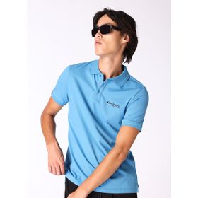 Discovery Expedition D4SM-TST3248 Mavi Erkek Polo Yaka Basic Polo T-Shirt