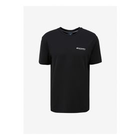 Discovery Expedition D4SM-TST3261 Siyah Erkek Bisiklet Yaka Relaxed Baskılı UV Apreli T-Shirt