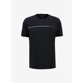 Discovery Expedition D4SM-TST3266 Lacivert Bisiklet Yaka Relaxed Baskılı Erkek T-Shirt