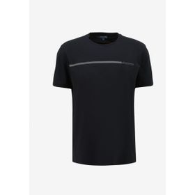 Discovery Expedition D4SM-TST3266 Lacivert Bisiklet Yaka Relaxed Baskılı Erkek T-Shirt