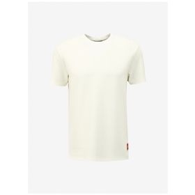 Discovery Expedition D4SM-TST3277 Beyaz Bisiklet Yaka Loose Fit Erkek T-Shirt