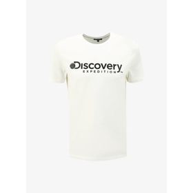 Discovery Expedition D4SM-TST3290 Beyaz Bisiklet Yaka Erkek T-Shirt