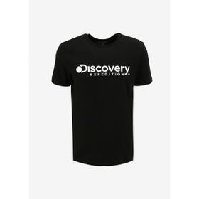 Discovery Expedition D4SM-TST3290 Bisiklet Yaka Siyah Erkek T-Shirt