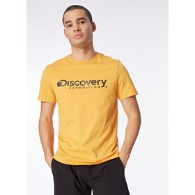 Discovery Expedition D4SM-TST3290 Hardal Bisiklet Yaka Erkek T-Shirt