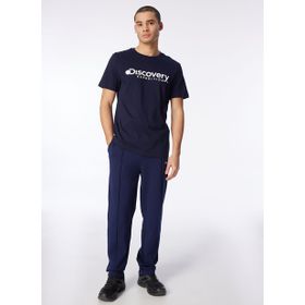 Discovery Expedition D4SM-TST3290 Lacivert Bisiklet Yaka Erkek T-Shirt