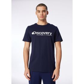 Discovery Expedition D4SM-TST3290 Lacivert Bisiklet Yaka Erkek T-Shirt