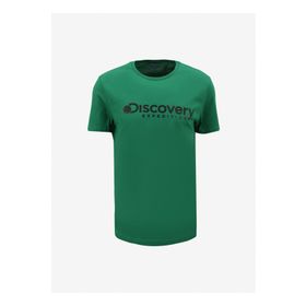 Discovery Expedition D4SM-TST3290 Yeşil Bisiklet Yaka Erkek T-Shirt