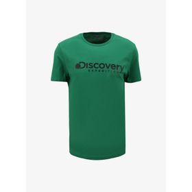 Discovery Expedition D4SM-TST3290 Yeşil Bisiklet Yaka Erkek T-Shirt