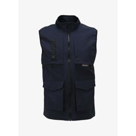 Discovery Expedition D4SM-YLK3227 Lacivert Erkek Dik Yaka Basic Su İtici Yelek