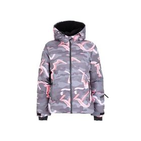 Discovery Expedition D4WL-MNT3040 Baskılı Füme Kadın Kayak Montu