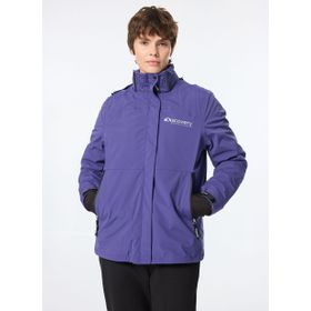 Discovery Expedition D4WL-MNT3111 Standart Düz Mor Kadın Mont