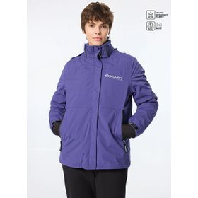 Discovery Expedition D4WL-MNT3111 Standart Düz Mor Kadın Mont