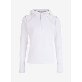 Discovery Expedition D4WL-SWT3006 Kırık Beyaz Kapüşon Relaxed Düz Kadın Sweatshirt