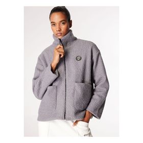 Discovery Expedition D4WL-SWT3097 Füme Kadın Gömlek Loose Fit Düz Sweatmont
