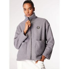 Discovery Expedition D4WL-SWT3097 Füme Kadın Gömlek Loose Fit Düz Sweatmont