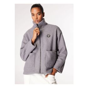 Discovery Expedition D4WL-SWT3097 Füme Kadın Gömlek Loose Fit Düz Sweatmont