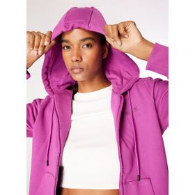 Discovery Expedition D4WL-SWT3099 Lila Kadın Kapüşon Relaxed Nakışlı Sweatmont