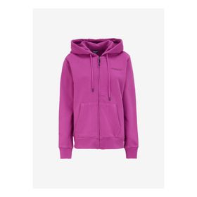 Discovery Expedition D4WL-SWT3099 Lila Kadın Kapüşon Relaxed Nakışlı Sweatmont