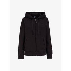 Discovery Expedition D4WL-SWT3099 Siyah Kadın Kapüşon Relaxed Nakışlı Sweatmont