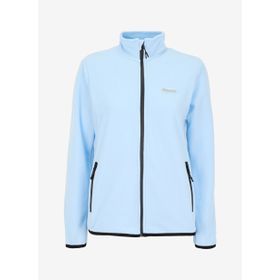 Discovery Expedition D4WL-SWT3928 Açık Mavi Kadın Dik Basic Düz Polar Sweatshirt