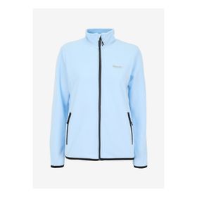 Discovery Expedition D4WL-SWT3928 Açık Mavi Kadın Dik Basic Düz Polar Sweatshirt