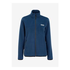 Discovery Expedition D4WL-SWT3928 İndigo Kadın Dik Basic Düz Polar Sweatshirt