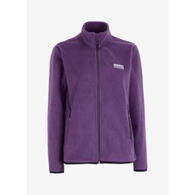 Discovery Expedition D4WL-SWT3928 Mor Kadın Dik Basic Düz Polar Sweatshirt