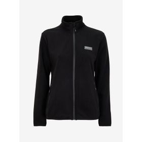 Discovery Expedition D4WL-SWT3928 Siyah Kadın Dik Basic Düz Polar Sweatshirt
