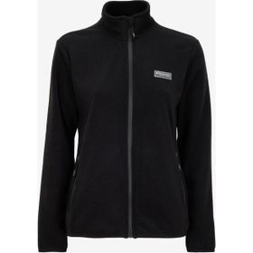 Discovery Expedition D4WL-SWT3928 Siyah Kadın Dik Basic Düz Polar Sweatshirt