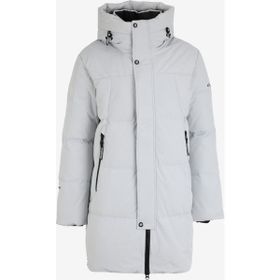 Discovery Expedition D4WM-KBN3985 Baskılı Gri Erkek Kaban