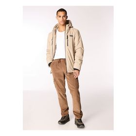 Discovery Expedition D4WM-PNT3344 Jogger Nakışlı Açık Kahve Erkek Kargo Pantolon